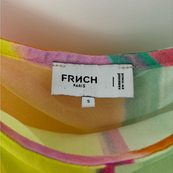 CIKA DRESS BY FRNCH-From Evergreen Clothing. ***Retail $105*** Diagonal rainbow - Picture 5 of 9